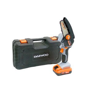 Mini motosierra a batería